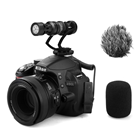 Comica CVM-VM10  Full Metal Compact On Camera Cardioid Directional Mini Shotgun Video Microphone for Smartphone iPhone,HuaWei,DJI Osmo,SonyA9/A7RII/A7RSII,GH4/ GH5